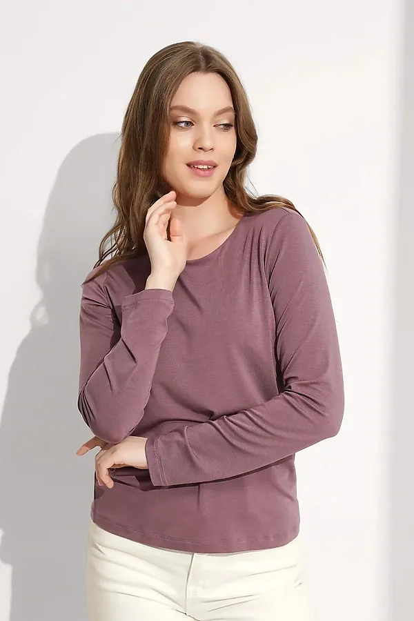 Джемпер CLEVER, сливовый - фото 2