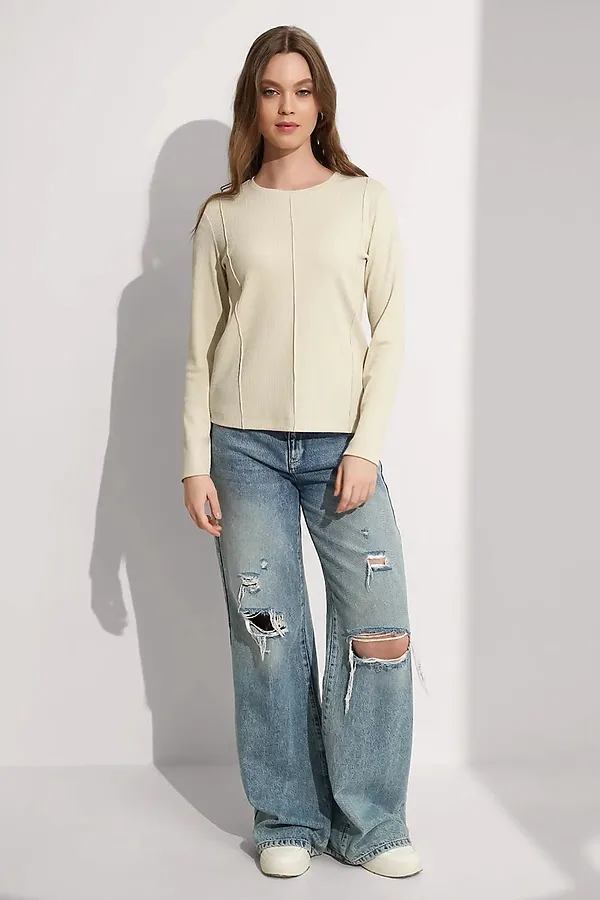 Джемпер CLEVER, св.бежевый - фото 2