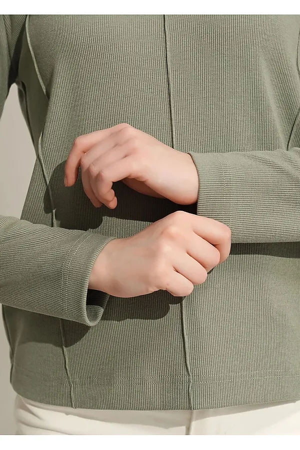 Джемпер CLEVER, хаки - фото 2