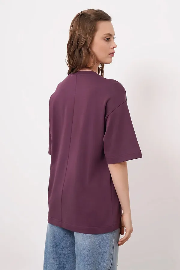 Футболка CLEVER, сливовый - фото 2