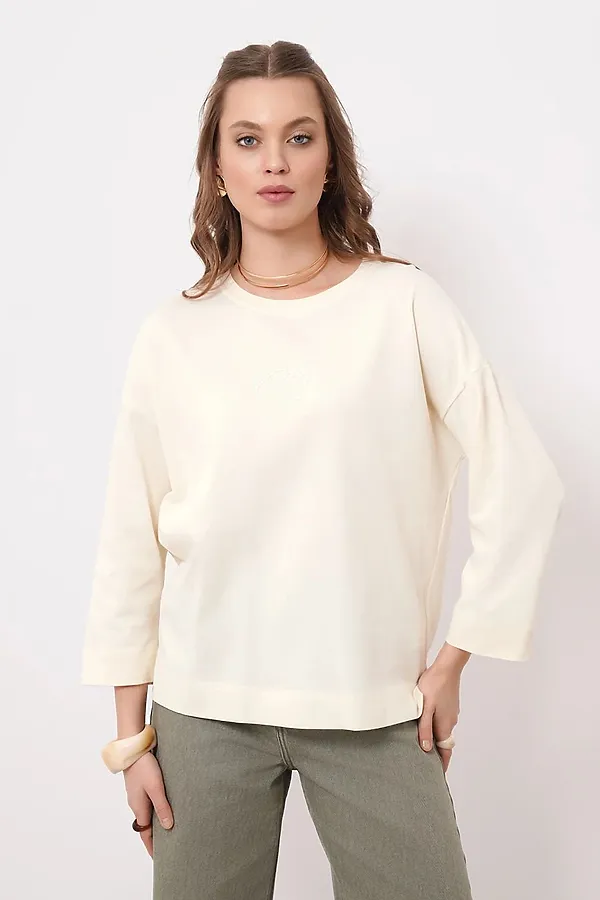 Джемпер CLEVER, молочный - фото 2