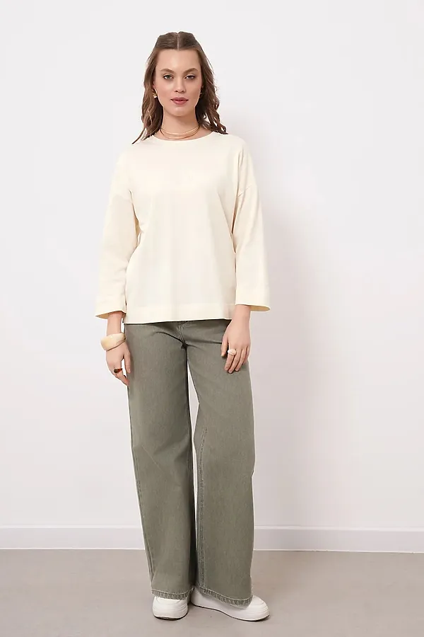 Джемпер CLEVER, молочный - фото 2