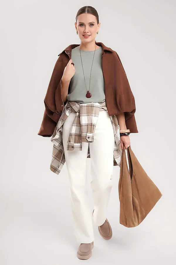 Джемпер CLEVER, св.хаки - фото 2