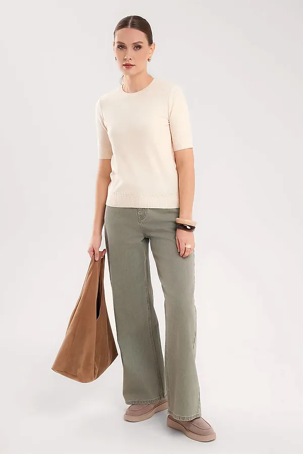 Джемпер CLEVER, молочный - фото 2