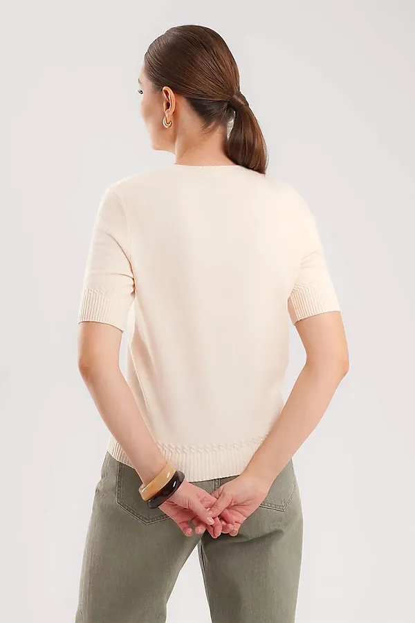 Джемпер CLEVER, молочный - фото 2