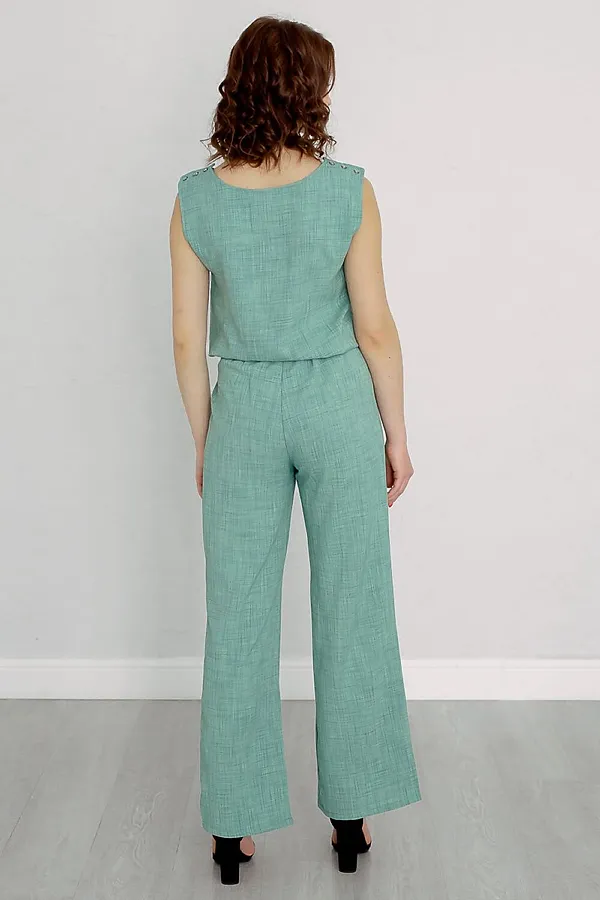 Комбинезон Жаклин НАТАЛИ, зеленый - фото 2