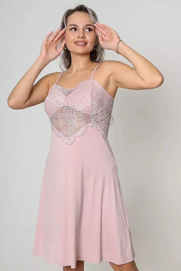 Сорочка Калифорния НАТАЛИ, бежевый - фото 2