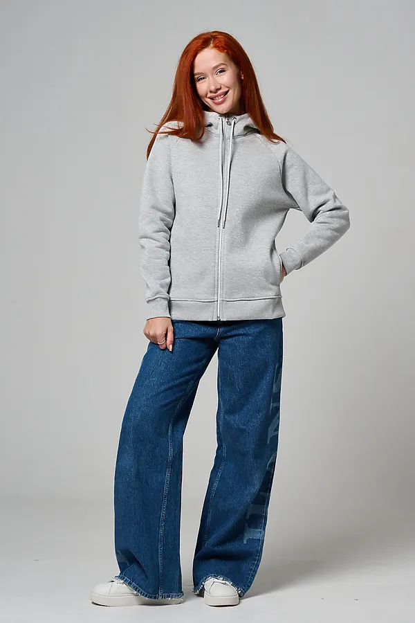 Толстовка 8461 НАТАЛИ, серый - фото 2