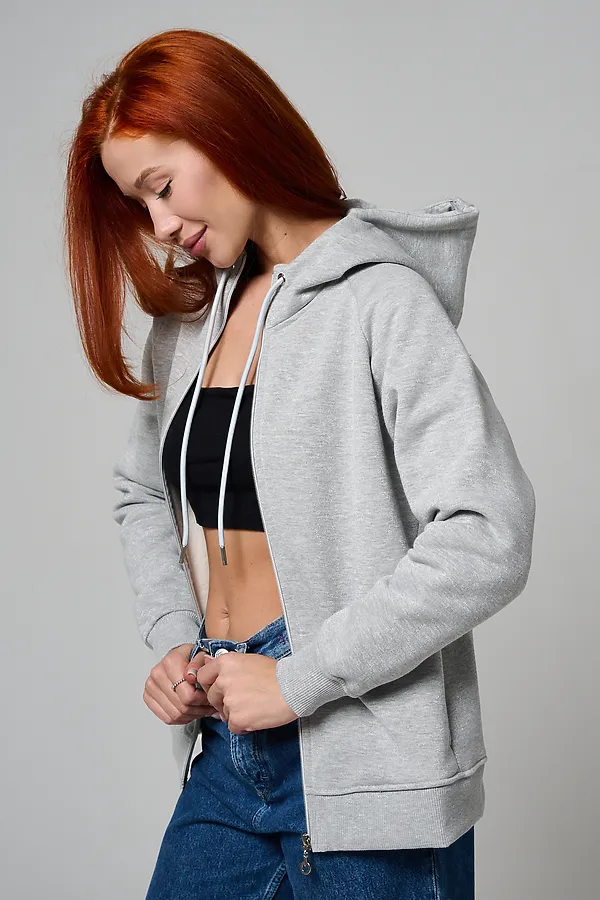 Толстовка 8461 НАТАЛИ, серый - фото 2