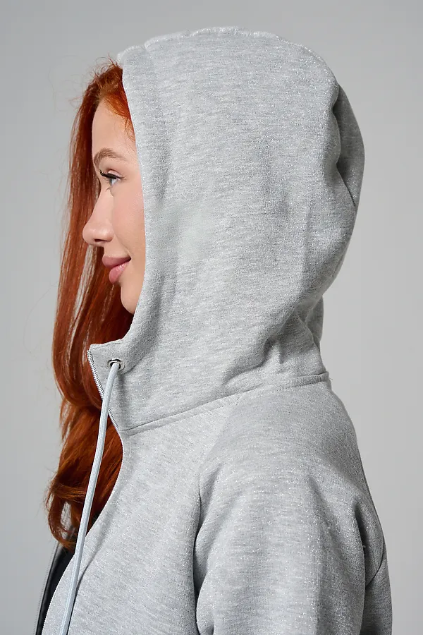 Толстовка 8461 НАТАЛИ, серый - фото 2