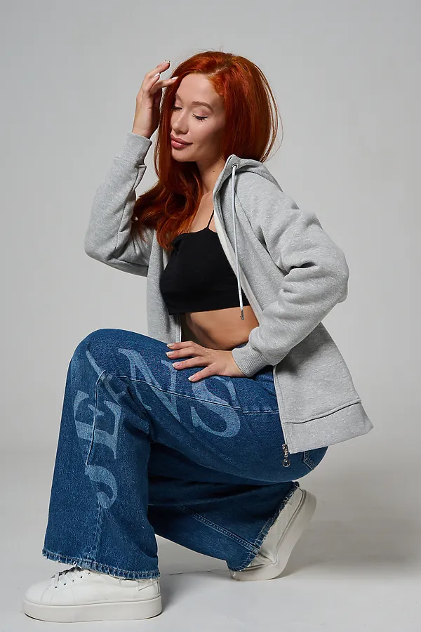 Толстовка 8461 НАТАЛИ, серый - фото 2