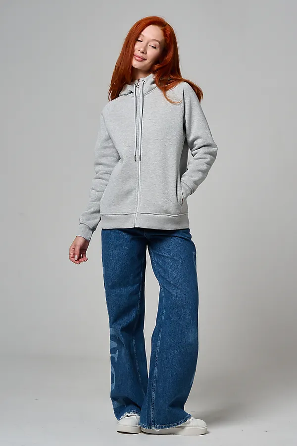 Толстовка 8461 НАТАЛИ, серый - фото 2