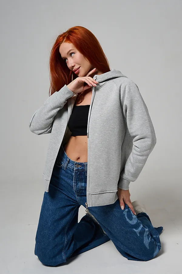 Толстовка 8461 НАТАЛИ, серый - фото 2