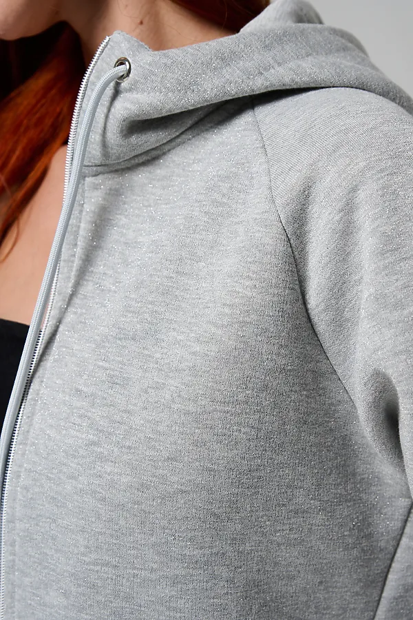 Толстовка 8461 НАТАЛИ, серый - фото 2