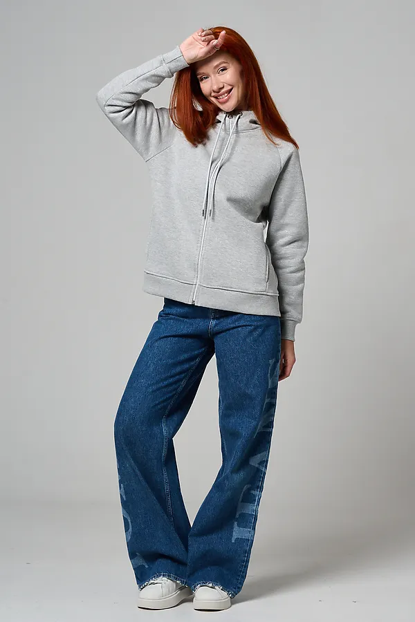 Толстовка 8461 НАТАЛИ, серый - фото 2