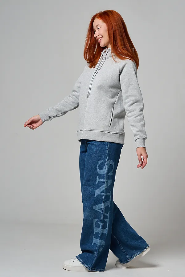Толстовка 8461 НАТАЛИ, серый - фото 2