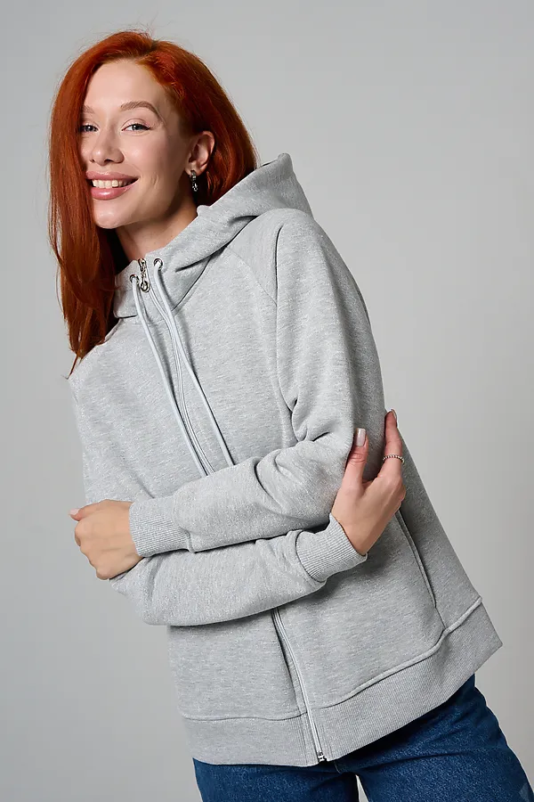 Толстовка 8461 НАТАЛИ, серый - фото 2