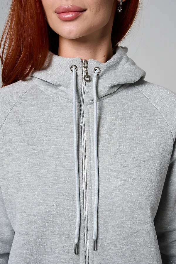 Толстовка 8461 НАТАЛИ, серый - фото 2