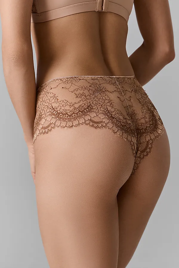 Трусы женские MARK FORMELLE, цветы на телесном - фото 2