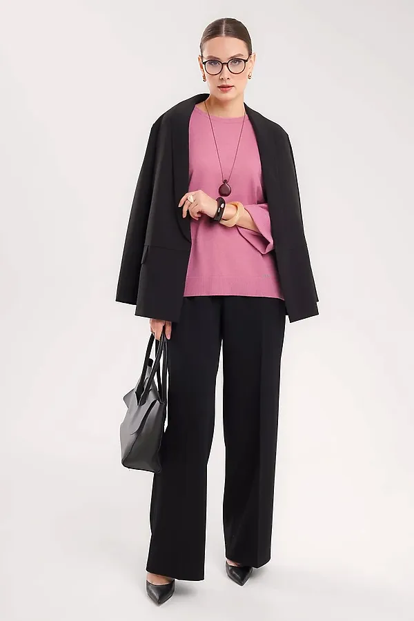 Джемпер CLEVER, т.розовый - фото 2