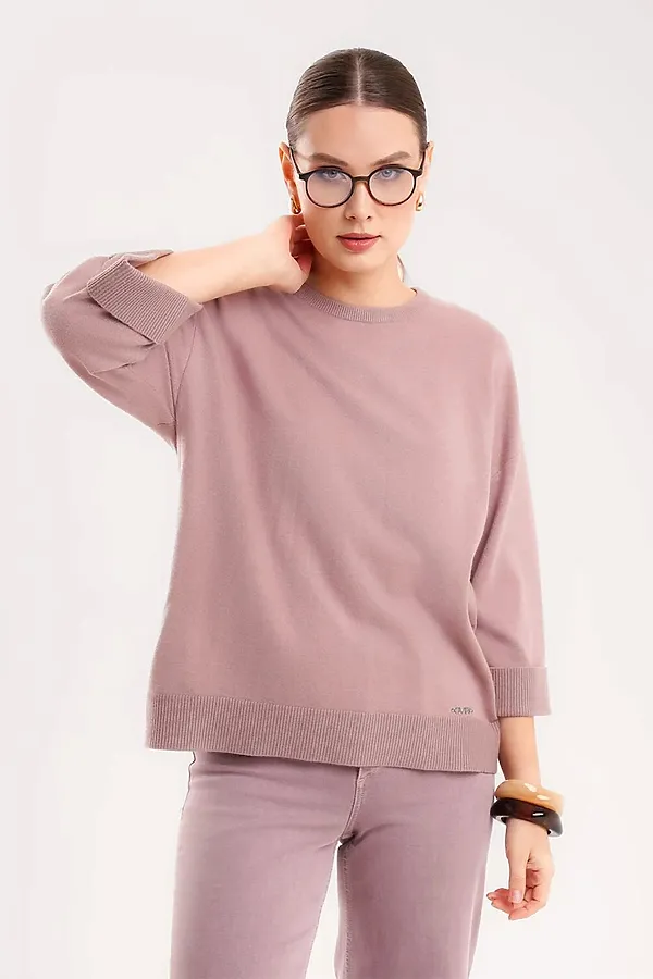 Джемпер CLEVER, кофейный - фото 2