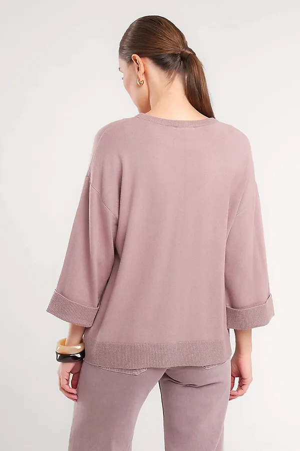 Джемпер CLEVER, кофейный - фото 2