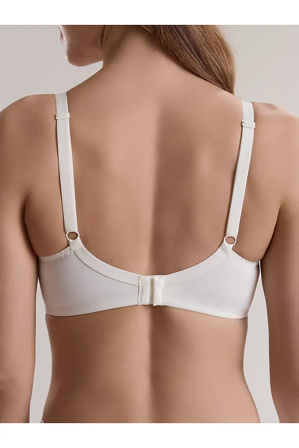 CONTE SECRET GARDEN TB6241 Бюстгальтер с мягкой треугольной чашкой CONTE ELEGANT, приглушенно-белый - фото 2