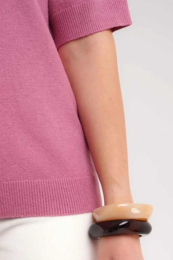 Джемпер CLEVER, т.розовый - фото 2