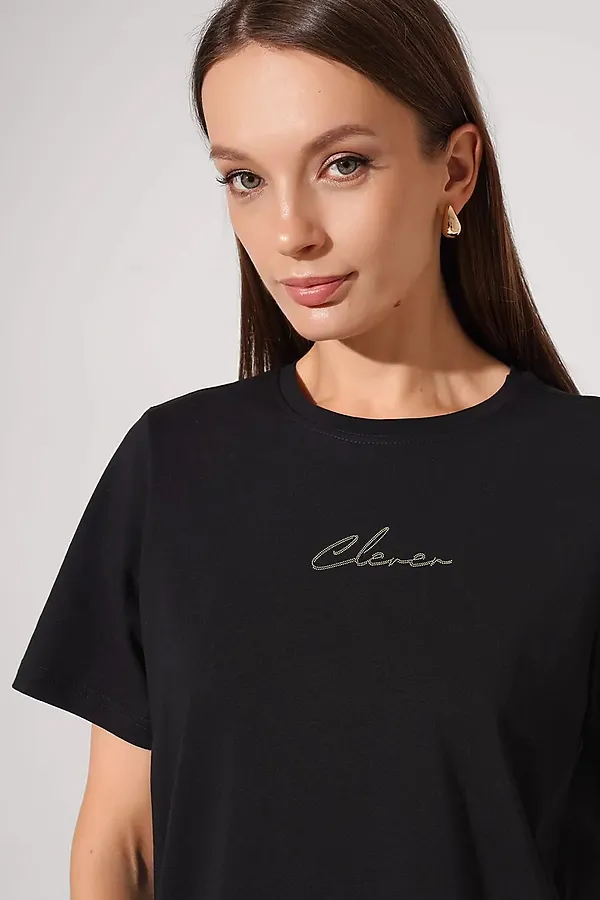 Футболка CLEVER, чёрный - фото 2