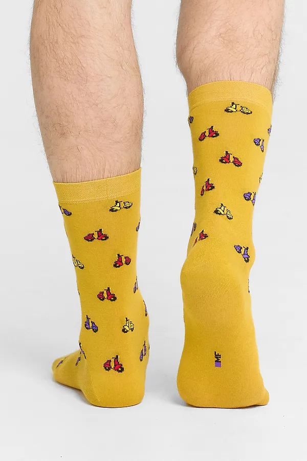 Носки мужские MARK FORMELLE, горчичный - фото 2