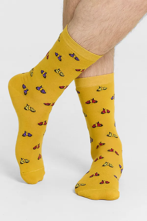 Носки мужские MARK FORMELLE, горчичный - фото 2
