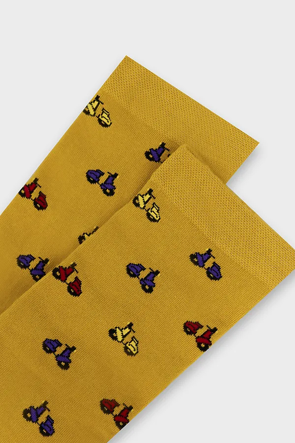 Носки мужские MARK FORMELLE, горчичный - фото 2