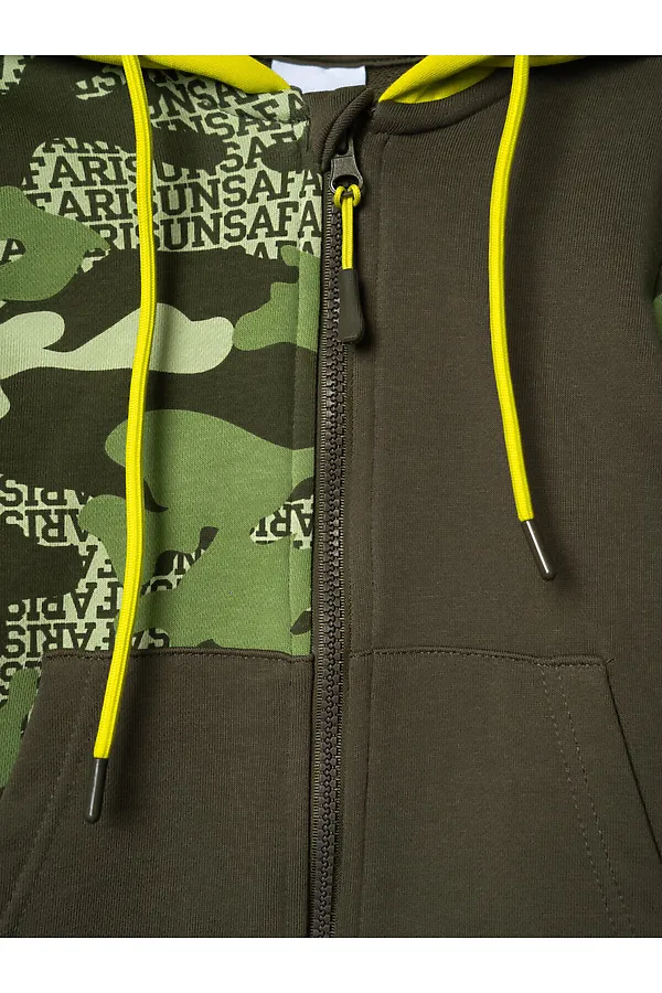 Толстовка трикотажная для мальчиков PLAYTODAY, разноцветный - фото 2