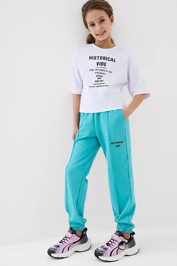 Полуботинки для девочек PLAYTODAY, розовый,черный - фото 2