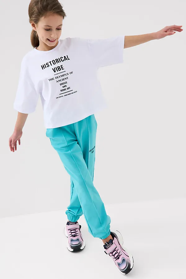 Полуботинки для девочек PLAYTODAY, розовый,черный - фото 2