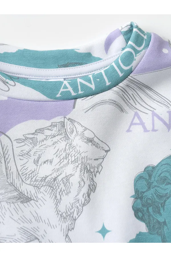 Толстовка трикотажная для девочек PLAYTODAY, разноцветный - фото 2