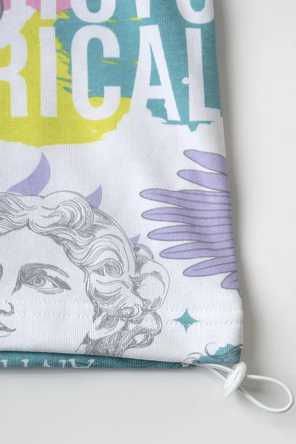 Толстовка трикотажная для девочек PLAYTODAY, разноцветный - фото 2