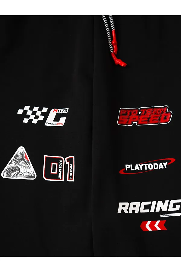 Толстовка трикотажная для девочек PLAYTODAY, черный - фото 2