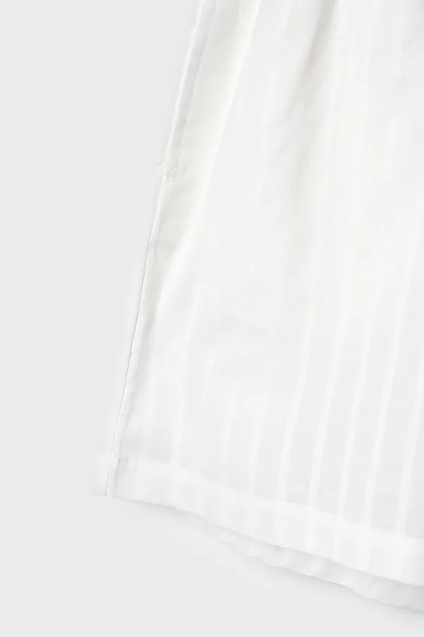 Комплект текстильный для женщин: рубашка, шорты PLAYTODAY, белый - фото 2