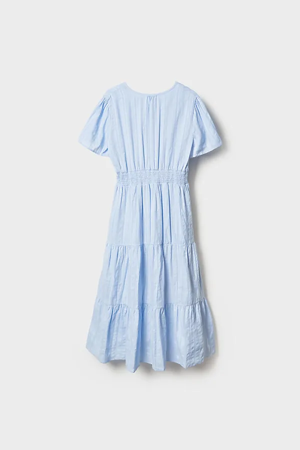 Платье текстильное для женщин PLAYTODAY, голубой - фото 2