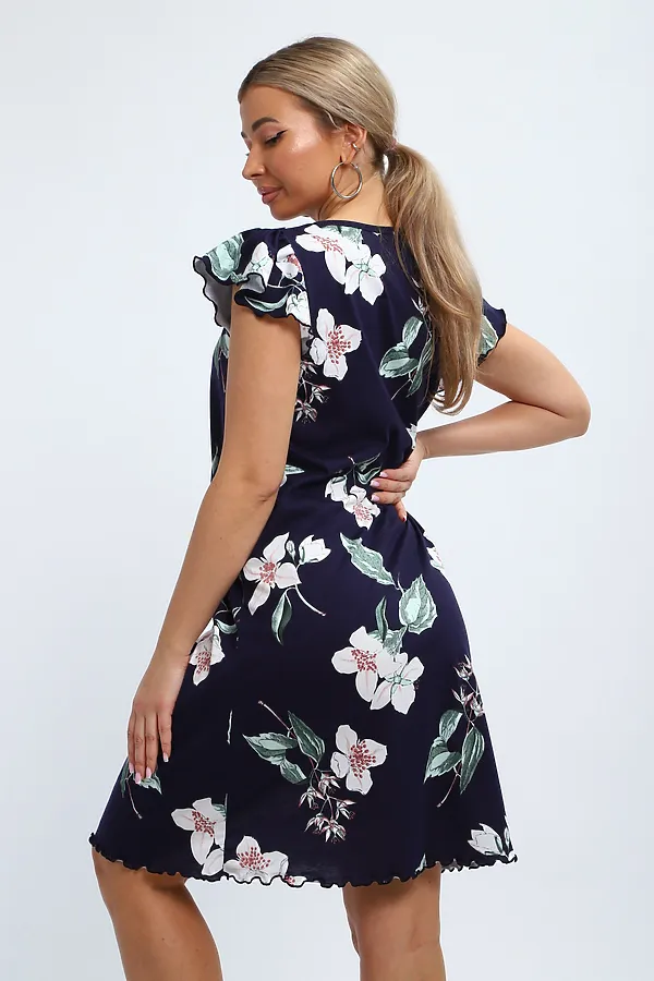 Сорочка С 426 НАТАЛИ, синий - фото 2