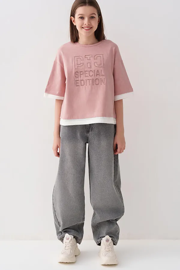 Полуботинки для девочек PLAYTODAY, молочный - фото 2