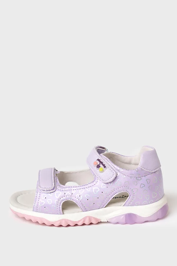 Сандалии для девочек PLAYTODAY, сиреневый - фото 2