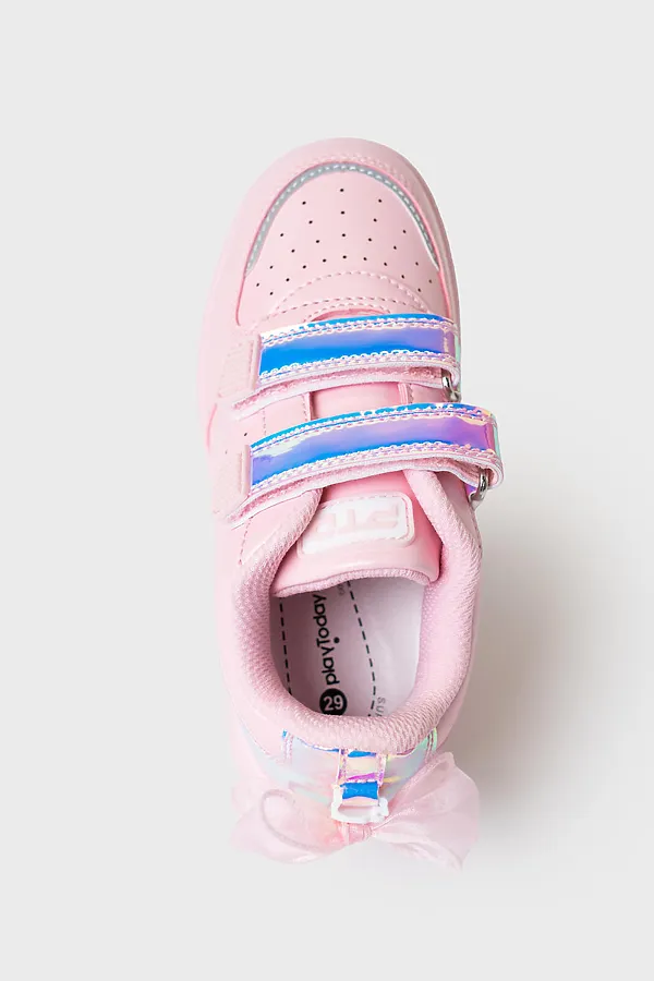 Полуботинки для девочек PLAYTODAY, розовый - фото 2