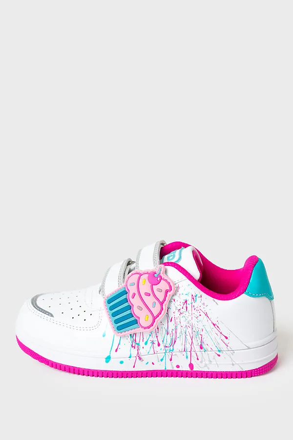 Полуботинки для девочек PLAYTODAY, разноцветный - фото 2