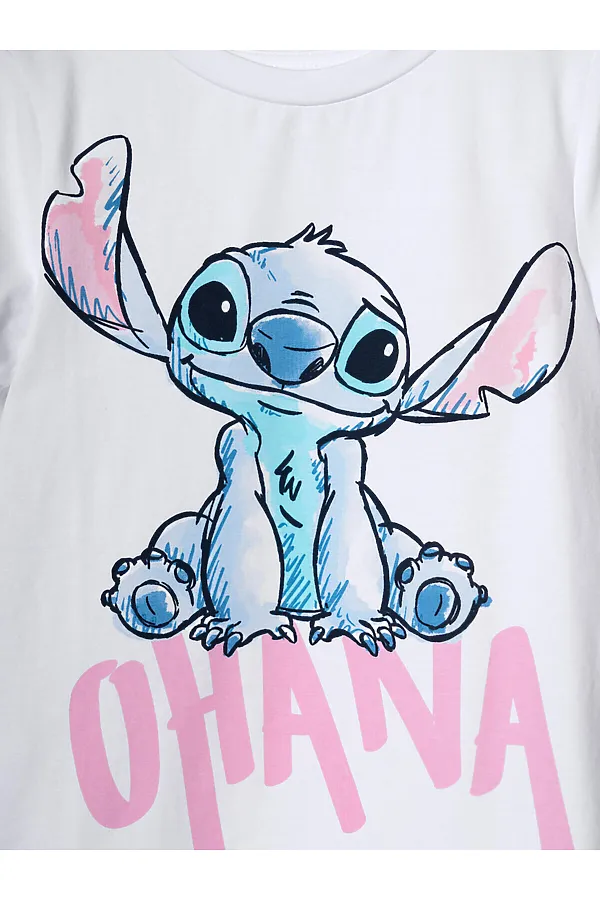 Комплект трикотажный для девочек: фуфайка (футболка), брюки PLAYTODAY, белый,голубой,светло-розовый - фото 2