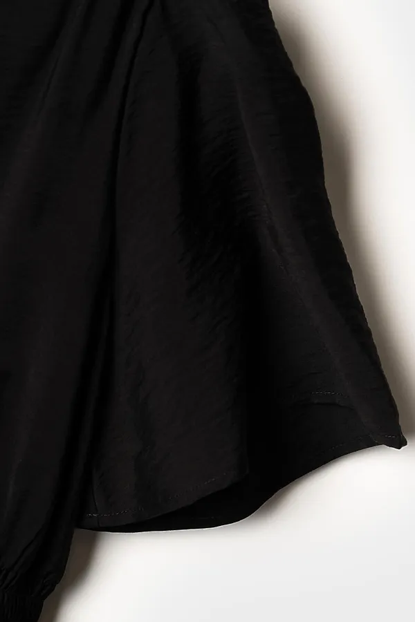 Платье текстильное для женщин PLAYTODAY, черный - фото 2