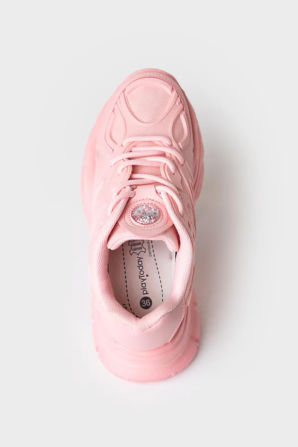 Полуботинки для девочек PLAYTODAY, розовый - фото 2