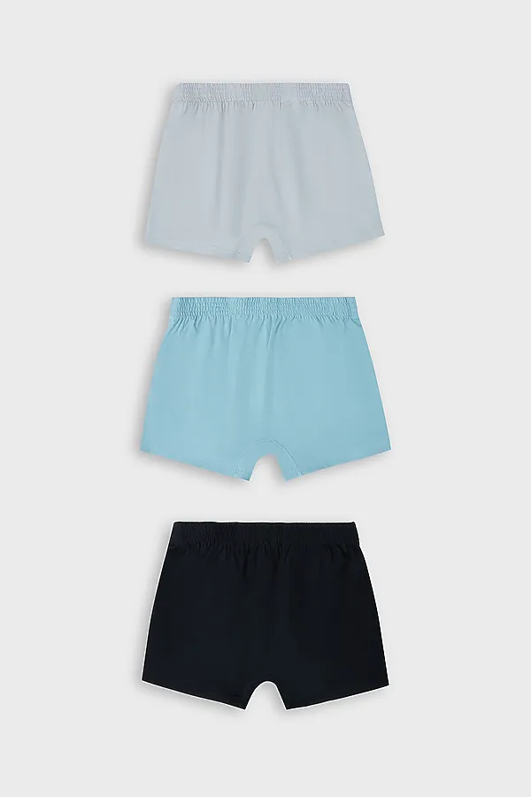 Трусы мужские (3шт) MARK FORMELLE, полынь +лунный луч +черный - фото 2