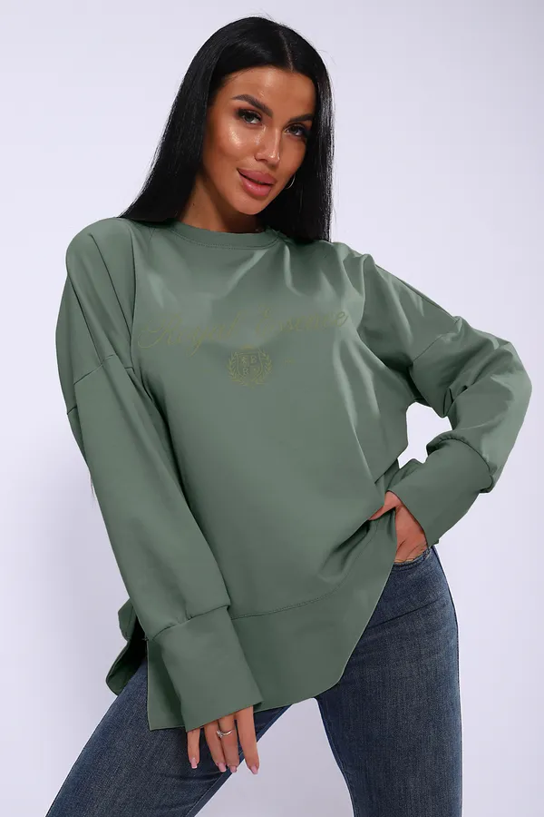 Лонгслив ЛЖ-013 НАТАЛИ, хаки - фото 2